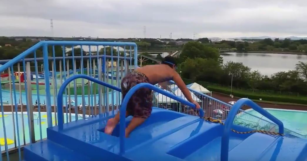 砂沼サンビーチスライダー兄さん