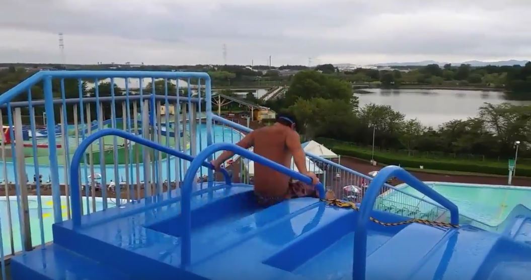 砂沼サンビーチスライダー兄さん