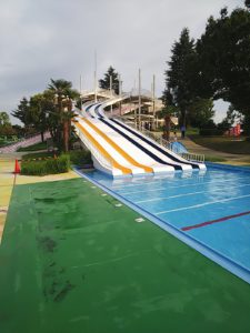 令和元年ラストのしらこばと水上公園スライダー滑走！