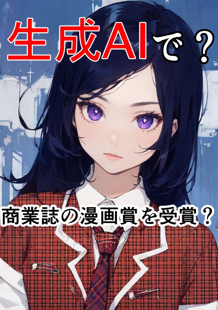 ヤングジャンプで生成AI作品が受賞！43万円GET？